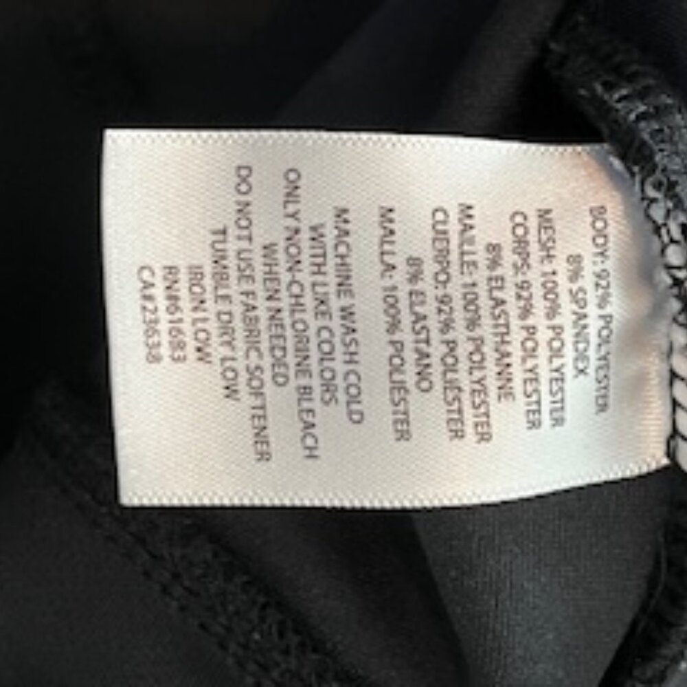 Black, Excellent condition Jockey Convertible Jacket-Vest size L - Picture 6 of 8